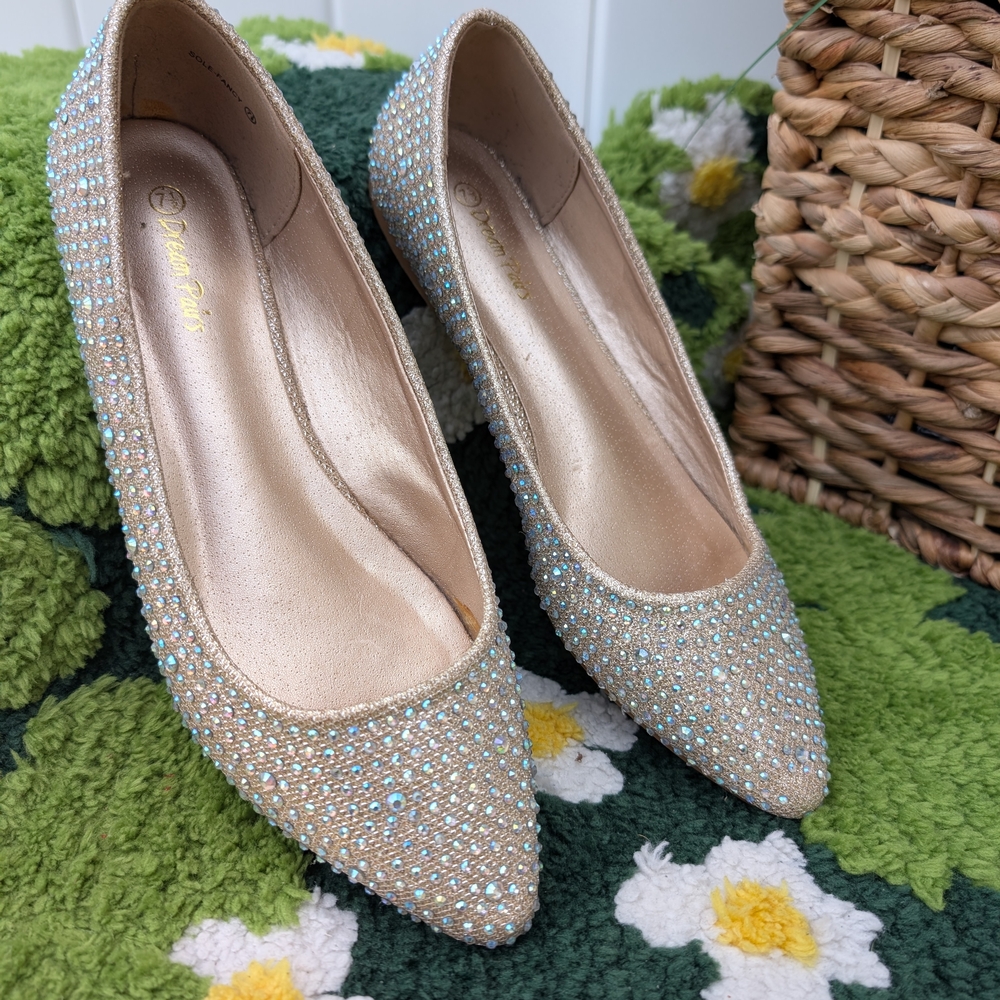 DREAM PAIRS Beaded Women's Shoes 7.5